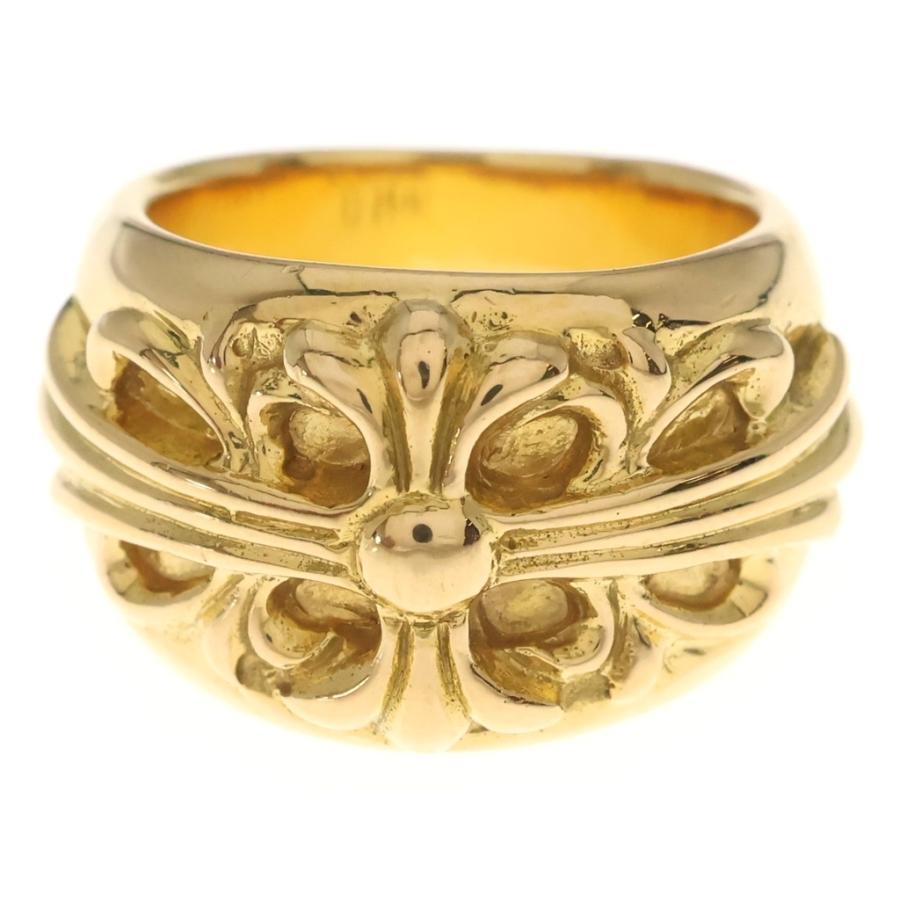 CHROME HEARTS（クロムハーツ） 22K FLRL CRS フローラルクロスリング