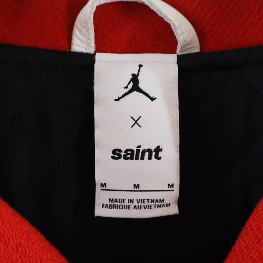 セントマイケル ×NIKE JORDAN M J SM VARSITY JACKET ナイキ