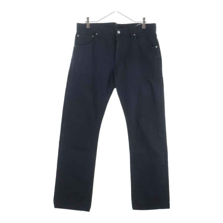 VISVIM ヴィスヴィム 22SS JOURNEYMAN PANTS TACKED ボタンフライ ストレート デニム パンツ ブラック 0121405005001 visvim（ヴィズヴィム） ヴィスヴィム 22SS JOURNEYMAN PANTS TACKED