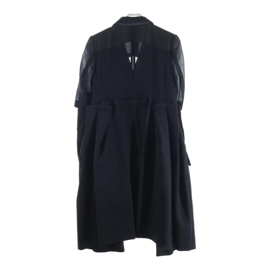 sacai（サカイ） ASYMMETRY POLYWOOL CHESTER COAT アシンメトリー