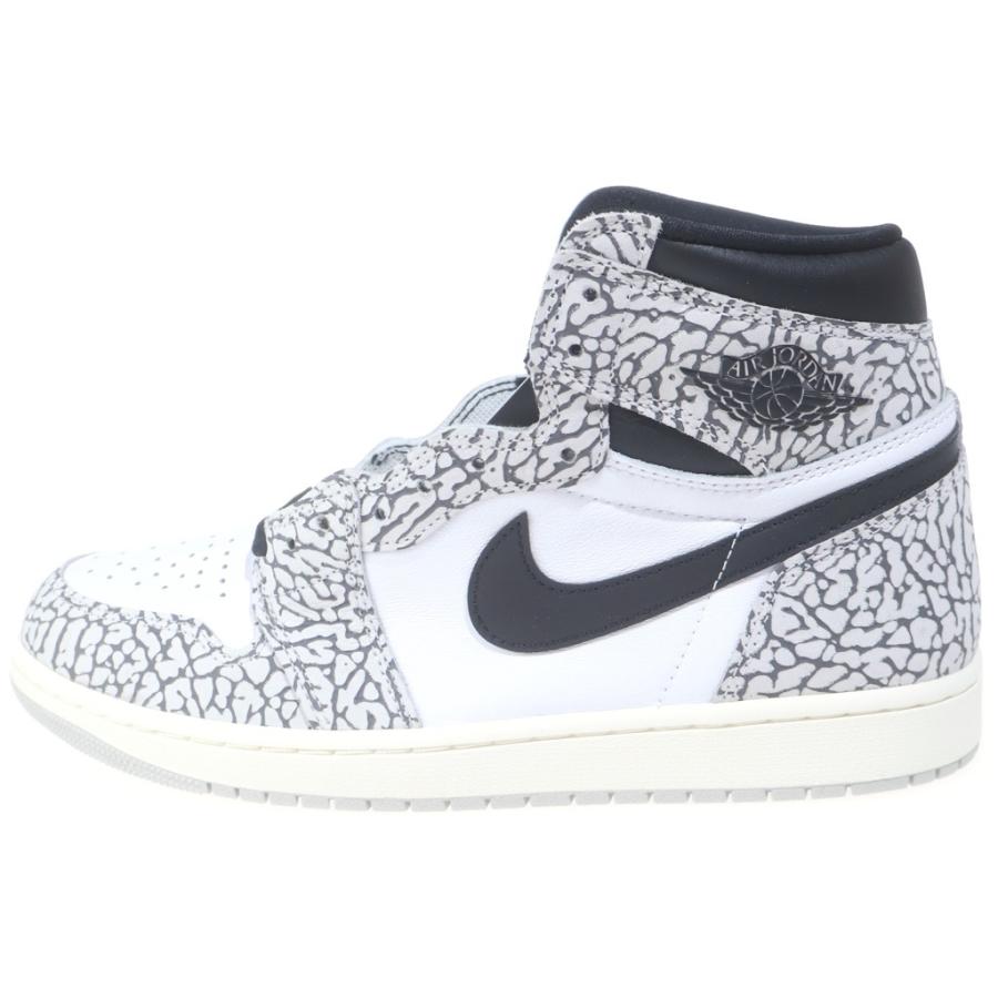 NIKE（ナイキ） AIR JORDAN 1 RETRO HIGH OG WHITE CEMENT ELEPHANT