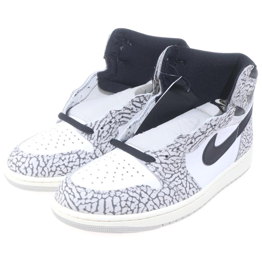 NIKE（ナイキ） AIR JORDAN 1 RETRO HIGH OG WHITE CEMENT ELEPHANT