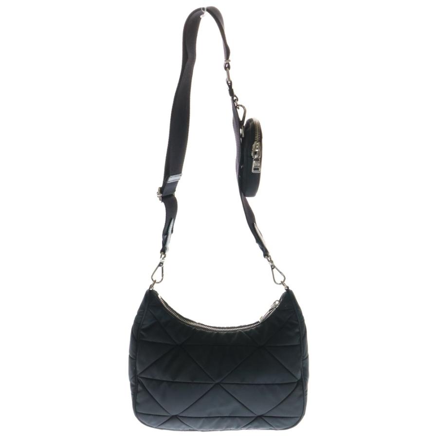 PRADA（プラダ） パテッド ショルダーバッグ ブラック ナイロン 1BC151