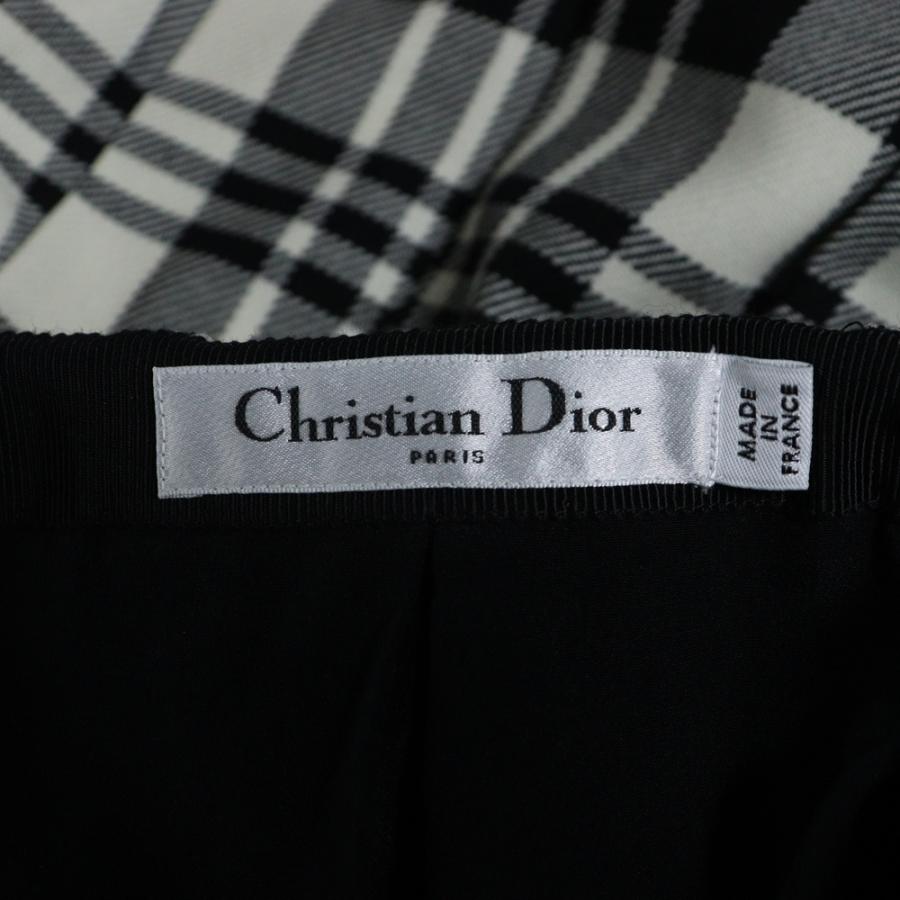 Christian Dior（クリスチャン・ディオール） ベルト付 ウール