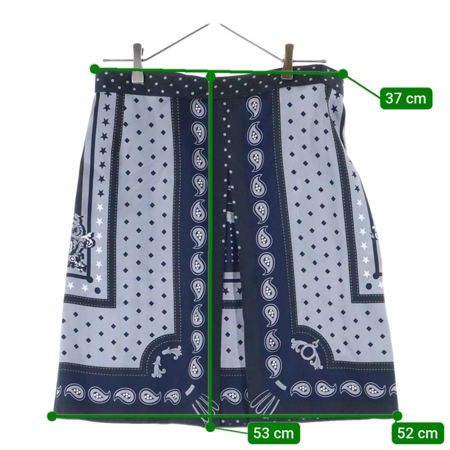 HERMES（エルメス） 22AW シルクスカーフ 柄プリント ミディアム
