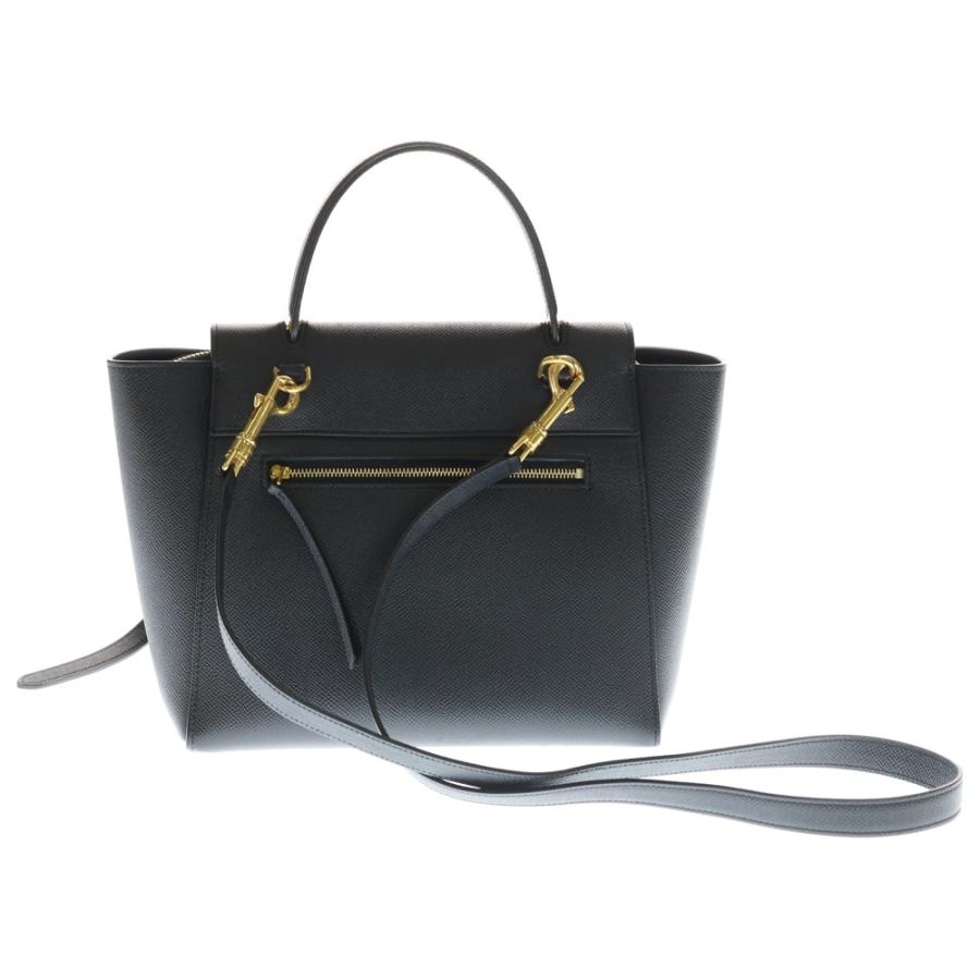 正規店購入 CELINE ベルトバッグ マイクロ ブラック セリーヌ ショルダー CELINE（セリーヌ） ベルトバッグ マイクロ 2WAYバッグ ハンドバッグ