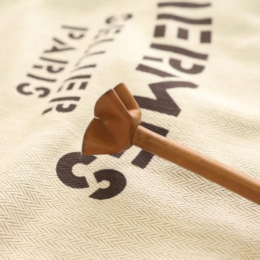 HERMES エルメス アリーヌPM ナチュラル トワルシェブロン ロゴショルダーバッグ ベージュ A刻印_5