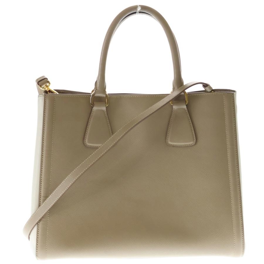 PRADA プラダ VIT.DAINO トート レザー グレージュ ゴールド金具 PRADA 