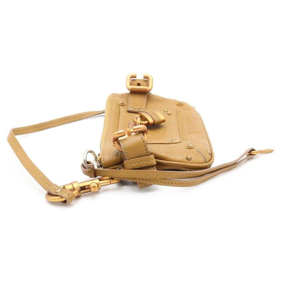 Chloe（クロエ） パディントン ミニ ショルダーバッグ ブラウン レザー 