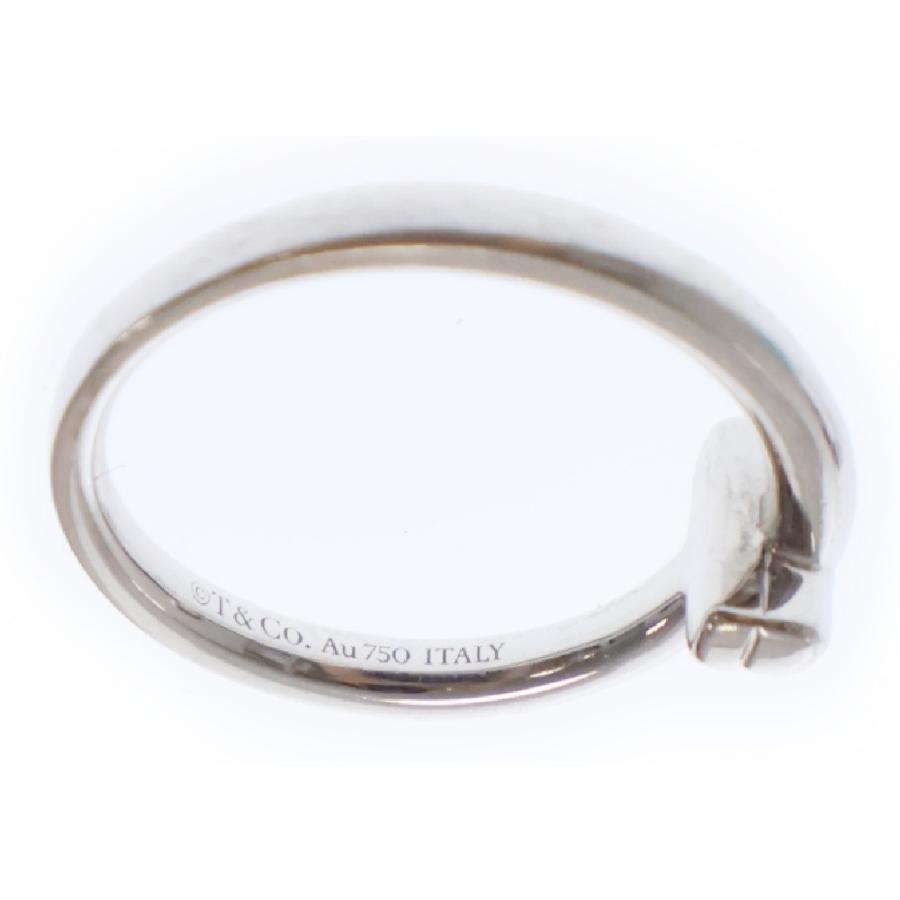 TIFFANY&Co ティファニー Tワン リング ティファニーT Au750 K18WG