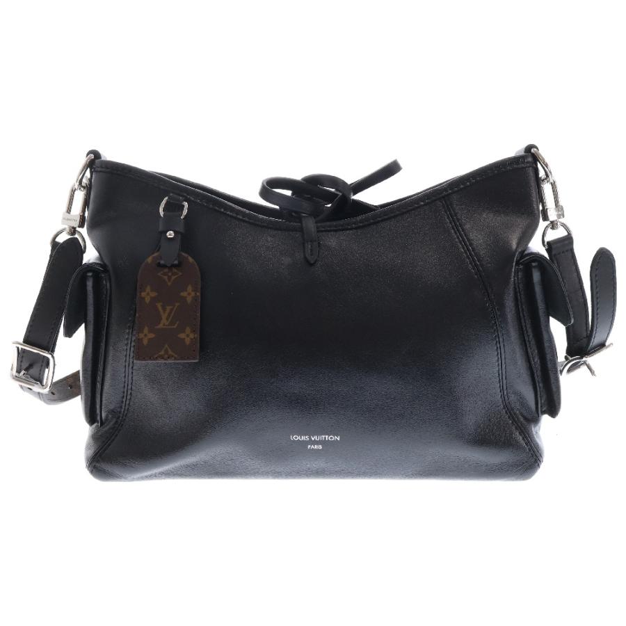 LOUIS VUITTON ルイ・ヴィトン/キャリーオール・カーゴバイブPM/ラムレザー/ノワール/M24861/RFI****/Aランク/89【中古】 LOUIS VUITTON ルイヴィトン キャリーオール カーゴ バイブ PM