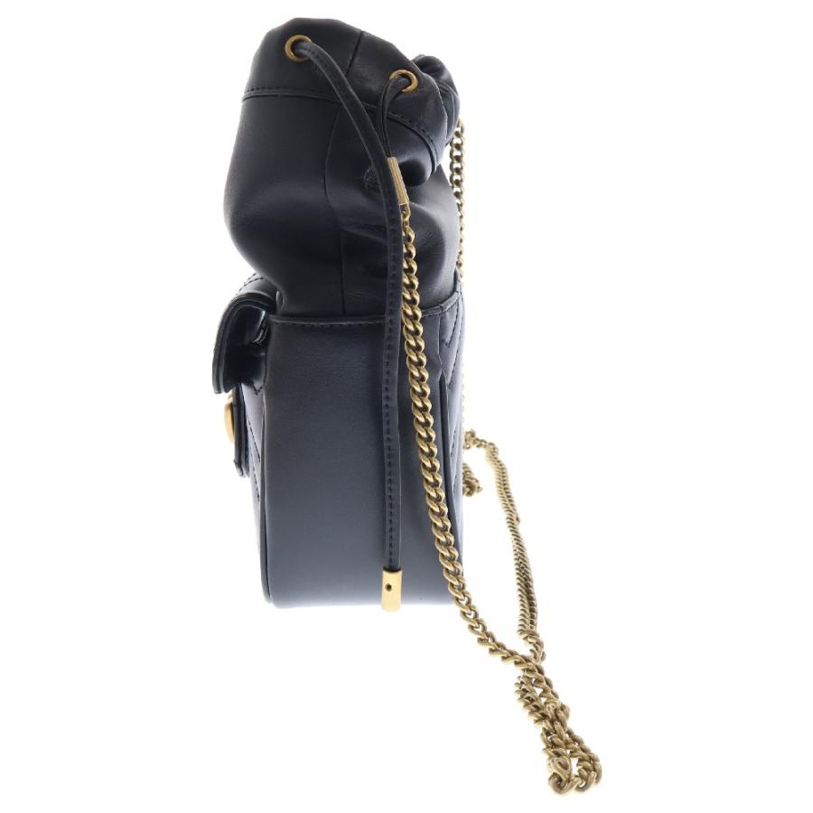 GUCCI（グッチ） GGマーモント キルティング ショルダーバッグ