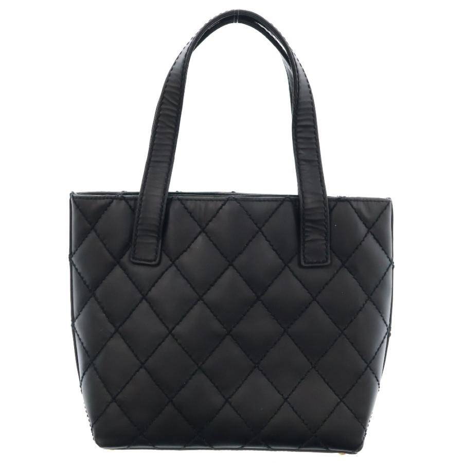 CHANEL シャネル ワイルドステッチ トートバッグ ブラック CHANEL シャネル ワイルドステッチ トートバッグ ブラック