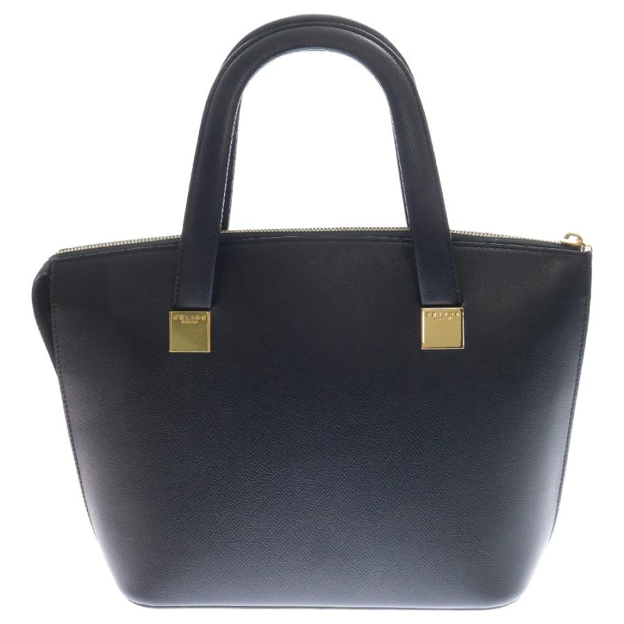 CELINE（セリーヌ） ハンドバッグ 黒 レザー スト : BRING Yahoo