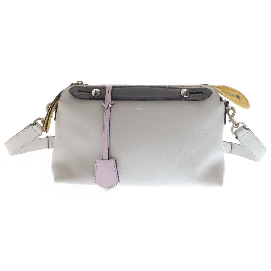 FENDI（フェンディ） バイザウェイ ミディアム グレー レザー