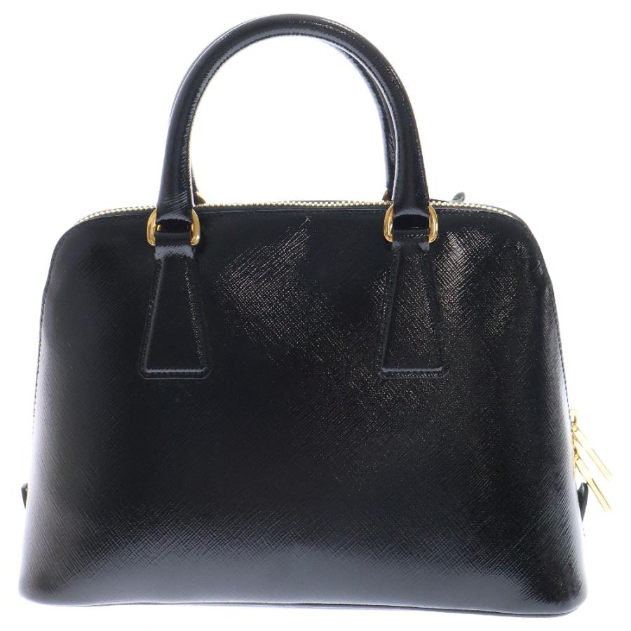 PRADA プラダ サフィアーノ プロムナード 2WAYバッグ ブラック