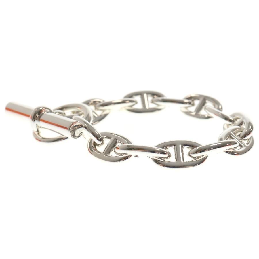 HERMES エルメス シェーヌダンクルMM シルバー ブレスレット HERMES エルメス シェーヌダンクルMM シルバー ブレスレット