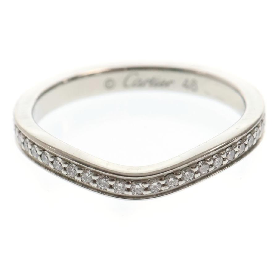 Cartier カルティエ バレリーナ ハーフエタニティリング Cartier カルティエ バレリーナ ハーフエタニティリング