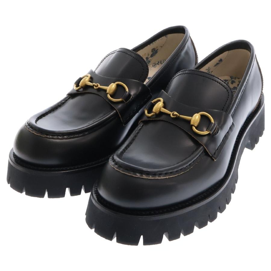 【スーパーセール】 Forsebit (グッチ) GUCCI Bee 刺繍 ビー ホースビット Loafer 靴