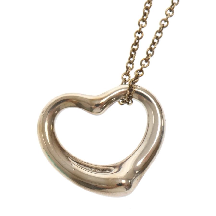 TIFFANY&Co ティファニー オープンハート ネックレス Ag925 SV