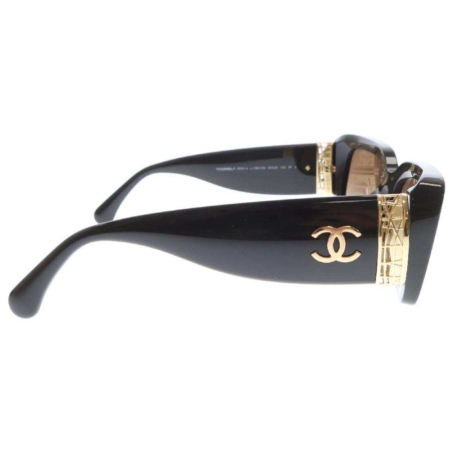 CHANEL（シャネル） ココマーク サングラス ブラウン×ゴールド