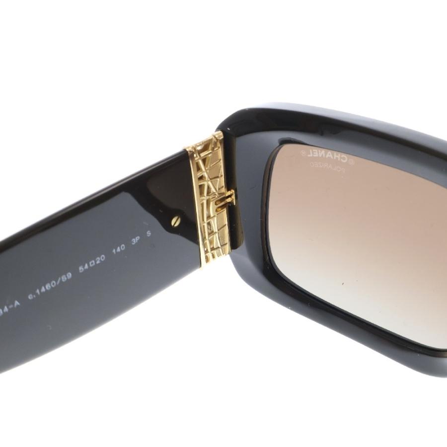 CHANEL（シャネル） ココマーク サングラス ブラウン×ゴールド