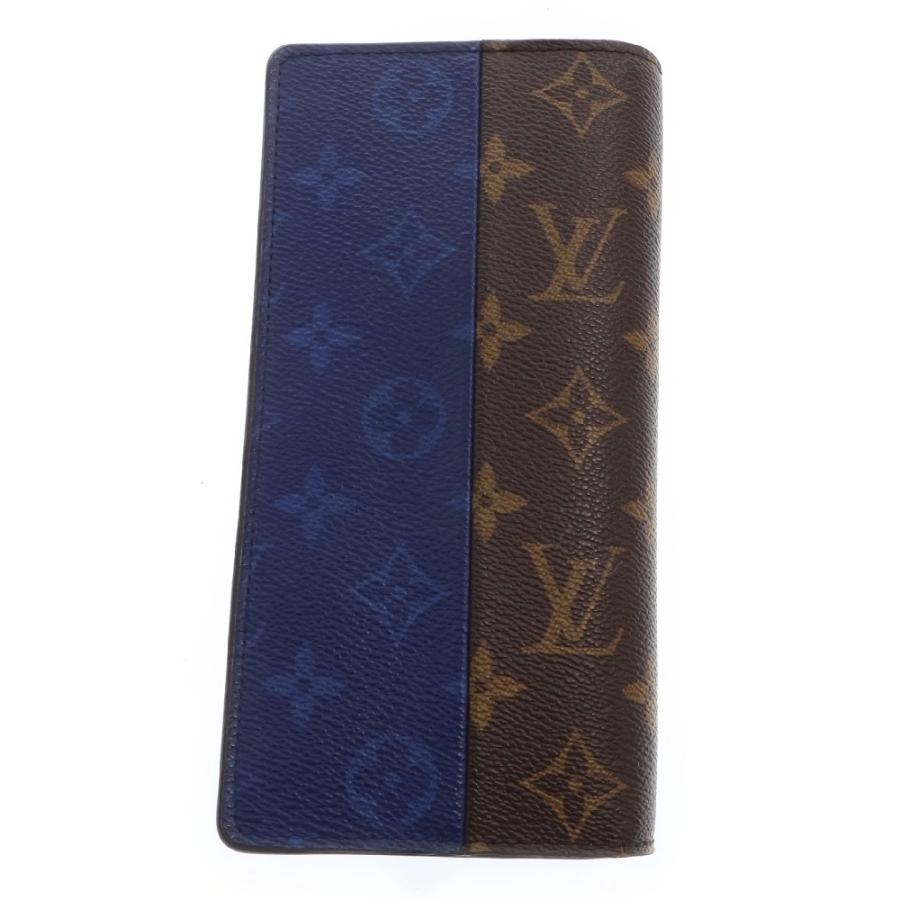 ルイ・ヴィトン Louis Vuitton ネイビー 長財布 美品】ルイヴィトン