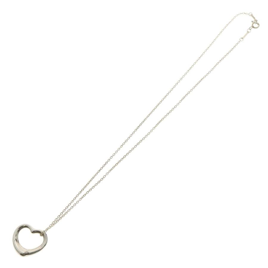 TIFFANY&Co ティファニー オープンハート ネックレス Ag925 SV