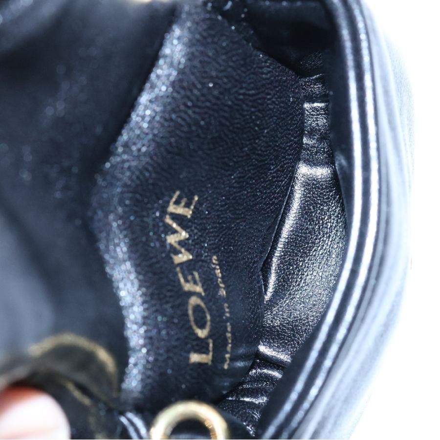 LOEWE（ロエベ） アナグラム パファー ゴヤケース シャイニーナパラム