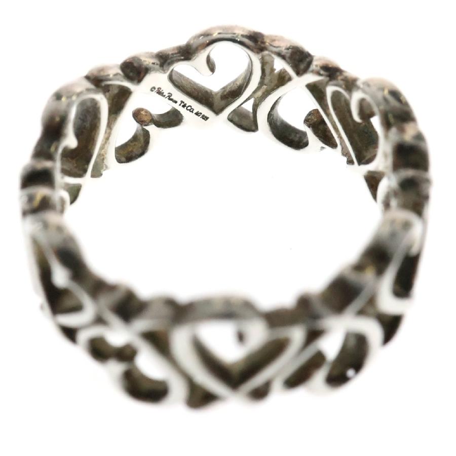 TIFFANY&Co ティファニー フルラビングハート リング Ag925 SV