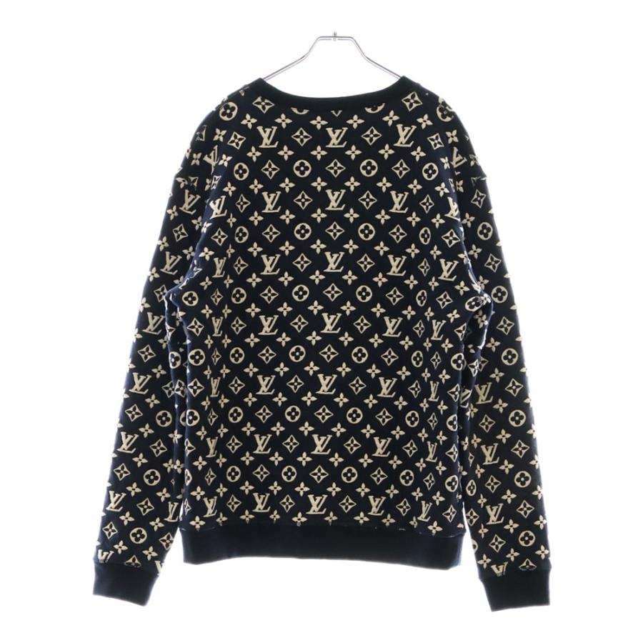 【正規品】ルイヴィトン シグネチャーコットンクルーネック LOUIS VUITTON（ルイ・ヴィトン） フルモノグラムジャカード クルー
