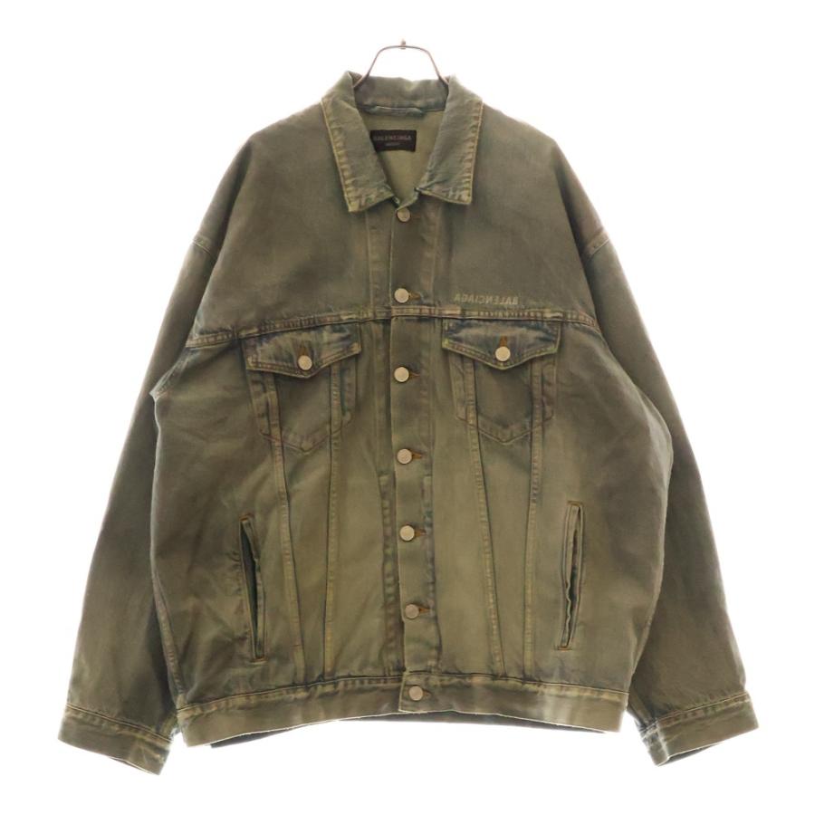 BALENCIAGA（バレンシアガ） 23AW ユーズド加工 ロゴプリント デニム