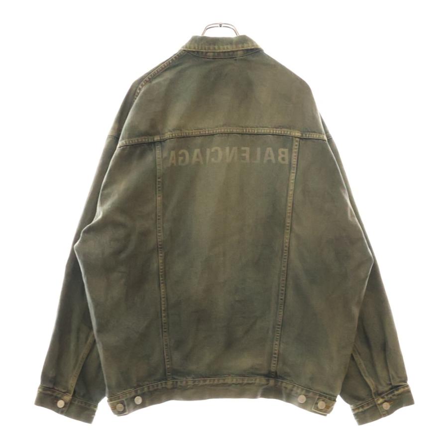BALENCIAGA（バレンシアガ） 23AW ユーズド加工 ロゴプリント デニム