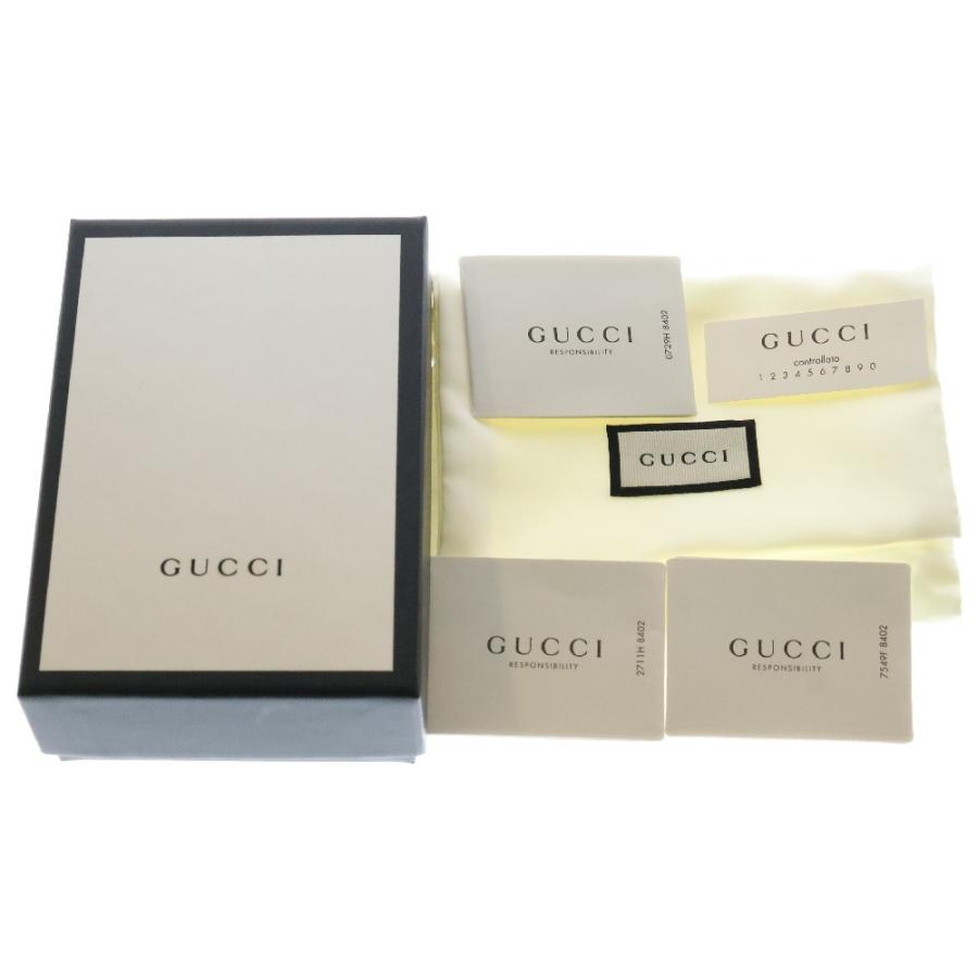 GUCCI グッチ二つ折り財布 シマレザー リネア キャット ミントグリーン GUCCI（グッチ） グッチシマ リネアキャット 548057 2つ折り財布