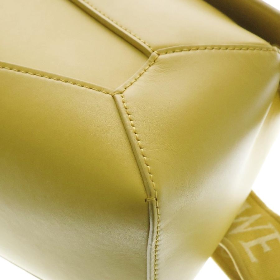 LOEWE（ロエベ） パズルバッグ スモール イエロー レザー ショルダー