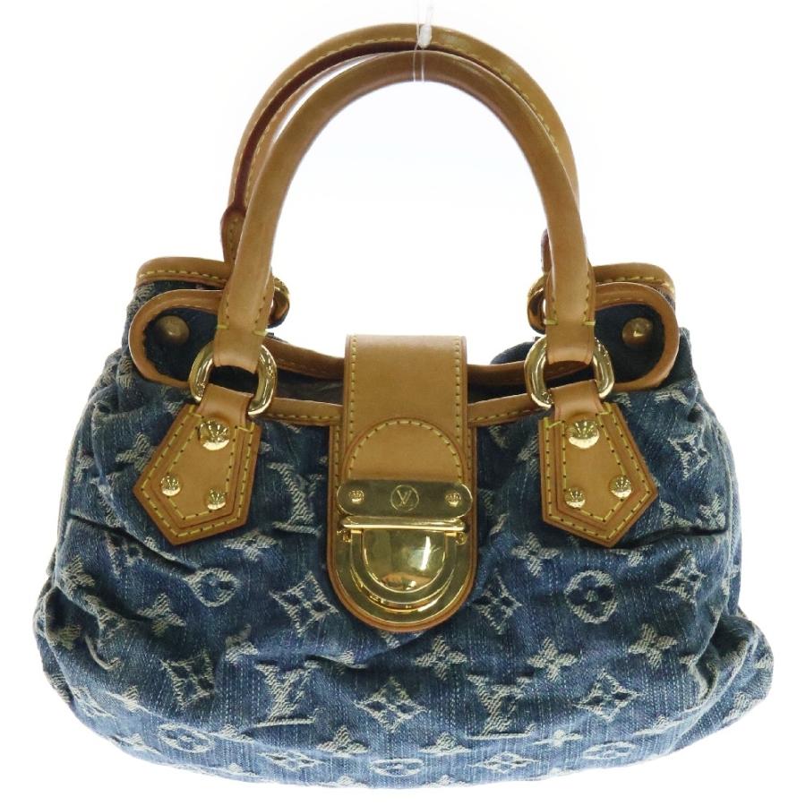 LOUIS VUITTON ルイヴィトン モノグラムデニム プリーティ