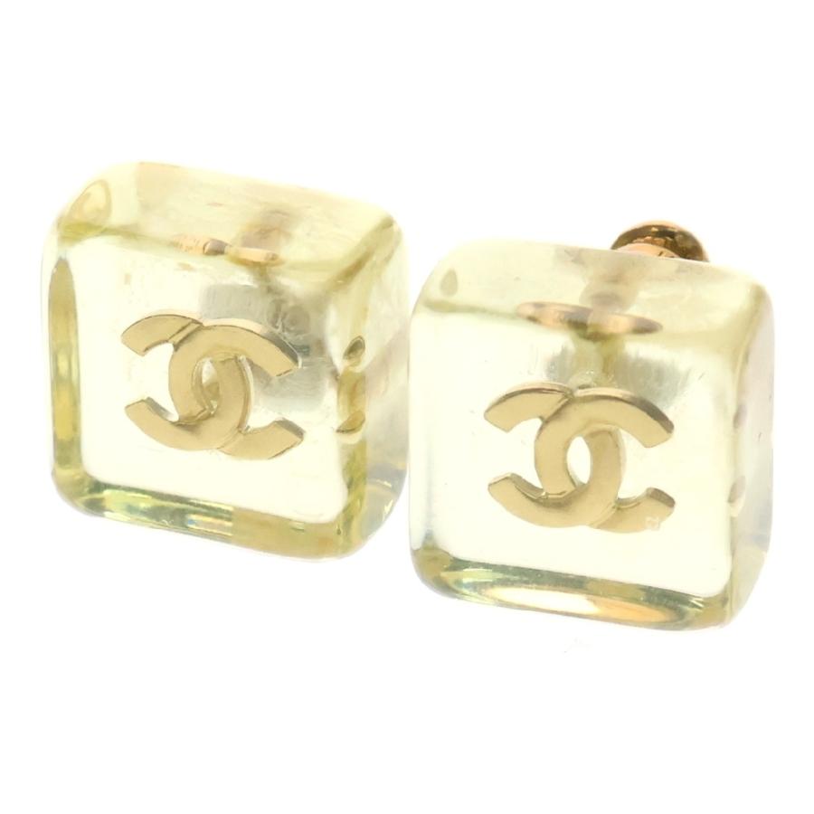 CHANELピアスココマークスクエア