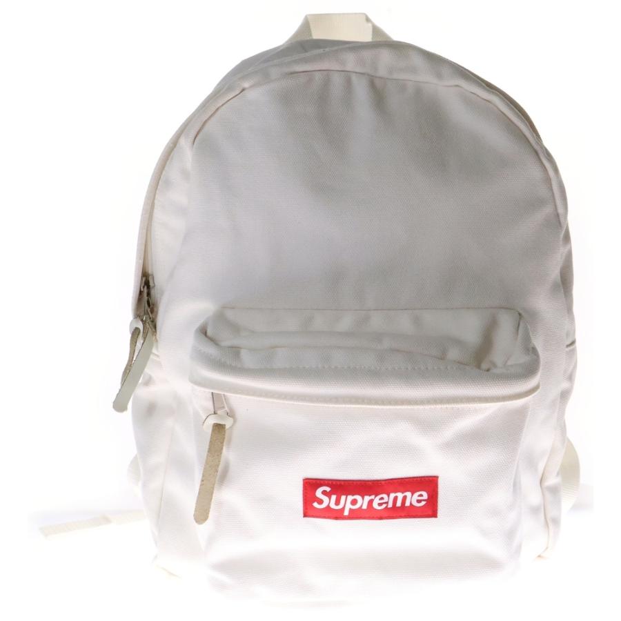Supreme（シュプリーム） Canvas Backpack ボックスロゴ キャンバス
