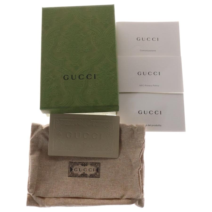 GUCCI（グッチ） GGエンボス レザー コンパクトウォレット 二つ折り