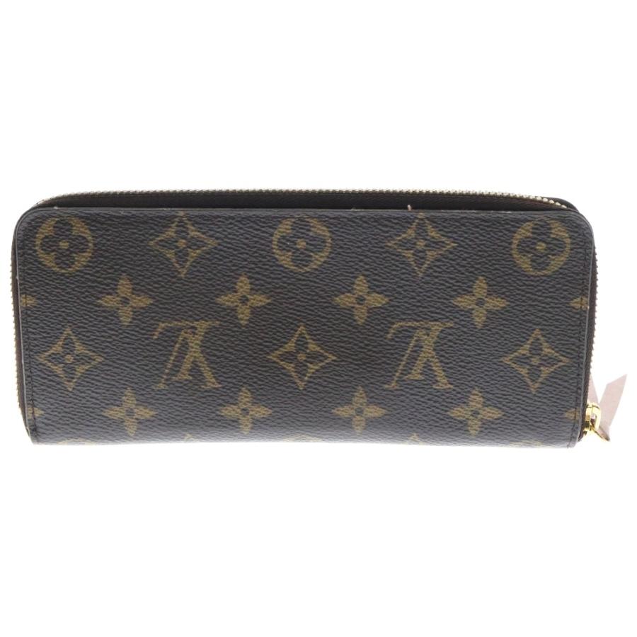 ルイヴィトン モノグラム ポルトフォイユクレマンス 長財布 ローズバレ