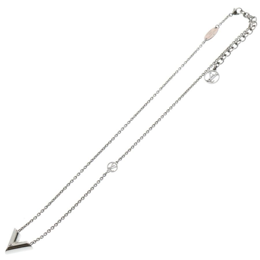 LOUIS VUITTON ルイヴィトン エセンシャルV ネックレス シルバー