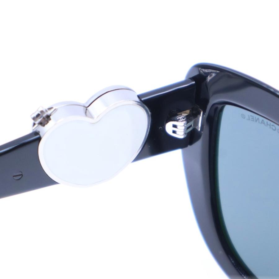 CHANEL シャネル ココマーク サングラス ブラック アセテート 5517-A