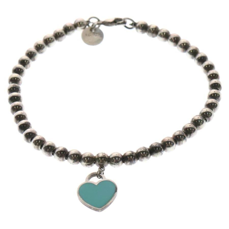 TIFFANY&Co ティファニー ハート タグ ビーズ ブレスレット