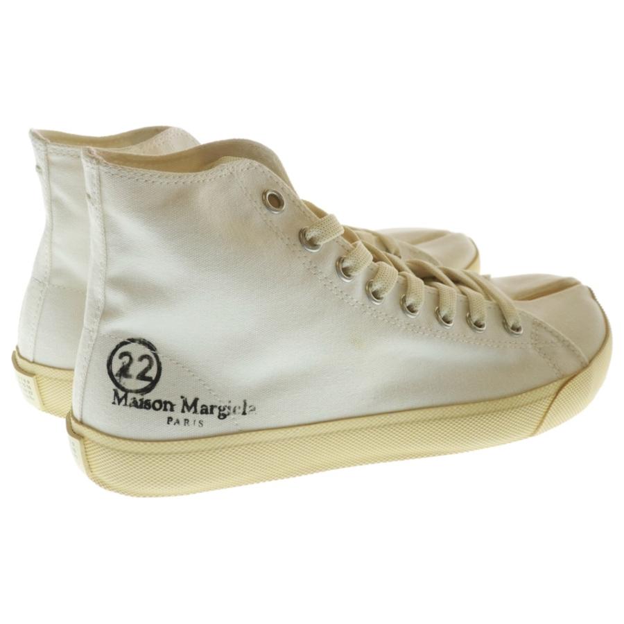 メゾンマルジェラ Tabi タビ 足袋 キャンバス レースアップ ロゴ  