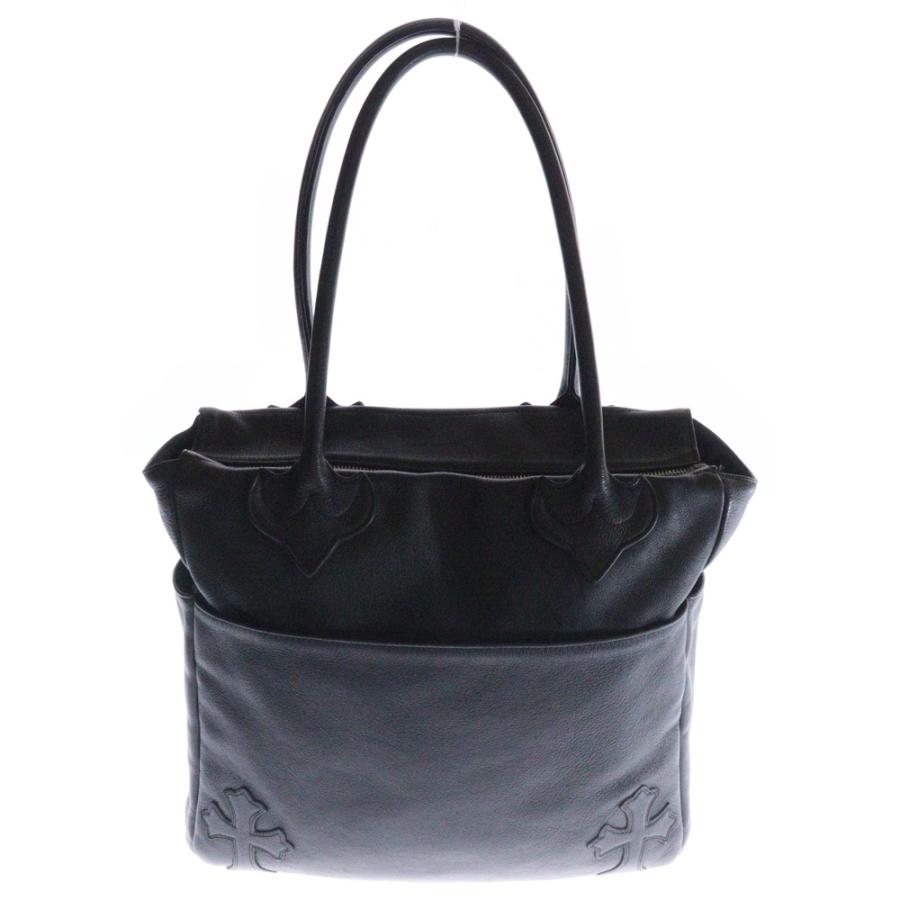 クロムハーツ、4ポケットトートバッグ クロムハーツ 4ポケット トートバッグ レザー クロスパッチ SV925