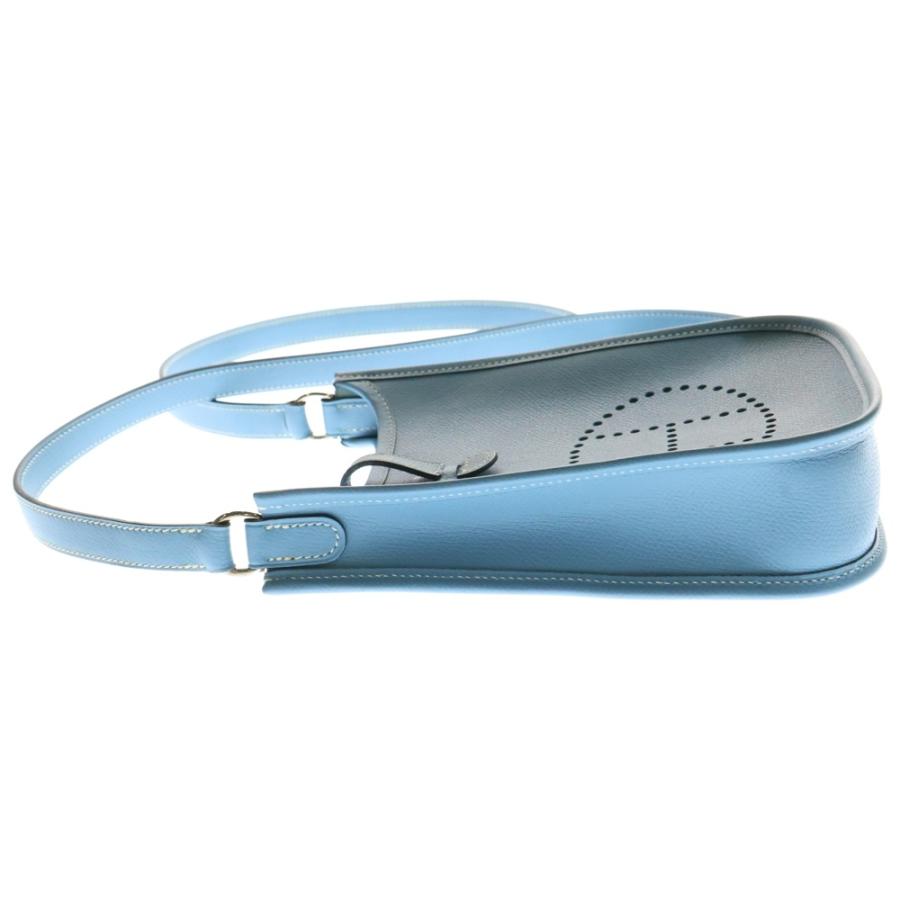 HERMES エルメス エブリンTPM ブルージーン エプソン シルバー金具
