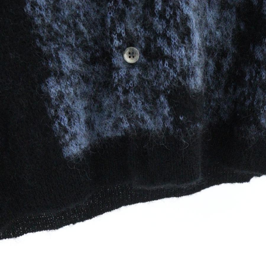 YOKE ヨーク 24AW JACQUARD MOHAIR CARDIGAN ジャガード モヘヤ ウール