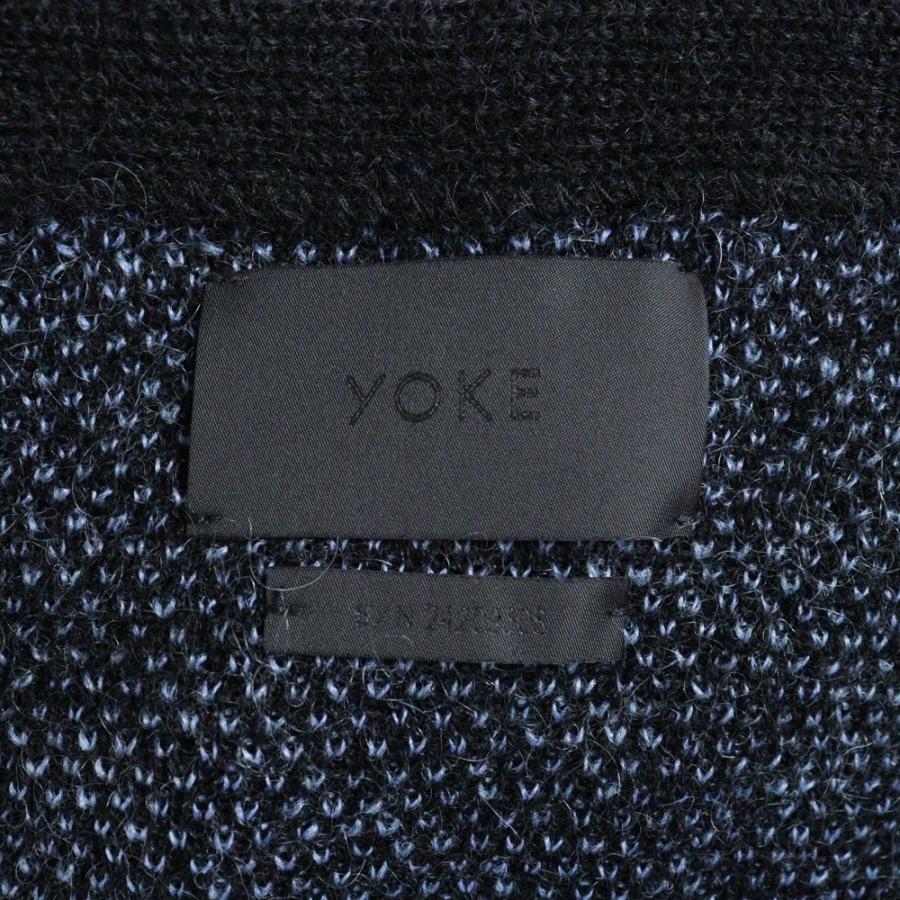 YOKE ヨーク 24AW JACQUARD MOHAIR CARDIGAN ジャガード モヘヤ ウール