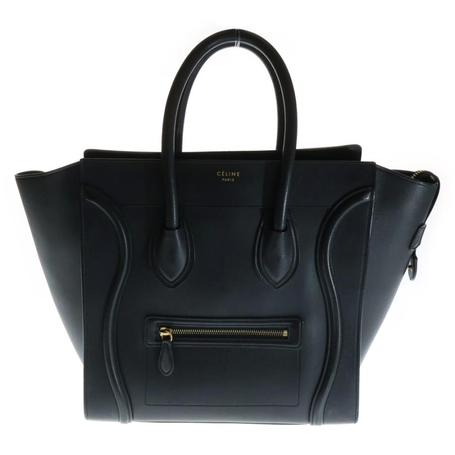 CELINE（セリーヌ） ラゲージ ミニショッパー レザー ハンド トート