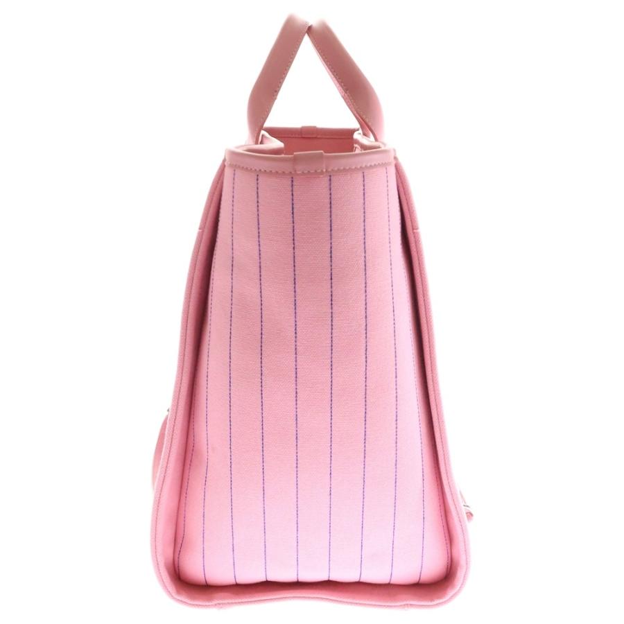 【中古】CHANEL シャネル ドーヴィルGM チェーントート ショルダーバッグ ピンク レザー 22番台 レディース【質屋】 CHANEL（シャネル） ドーヴィルGM ピンク チェーン トートバッグ
